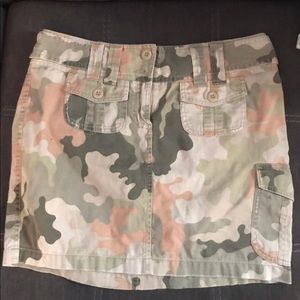 Trendy Camo Skirt